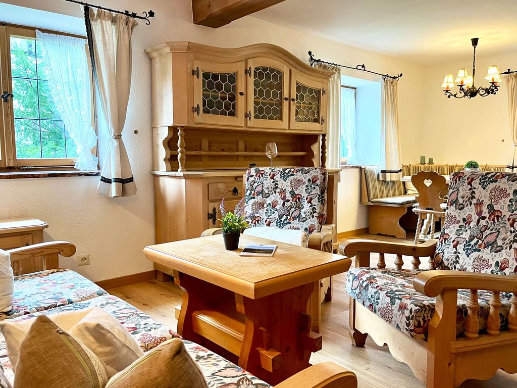Wohnzimmer, gemütliche Sitzecke
