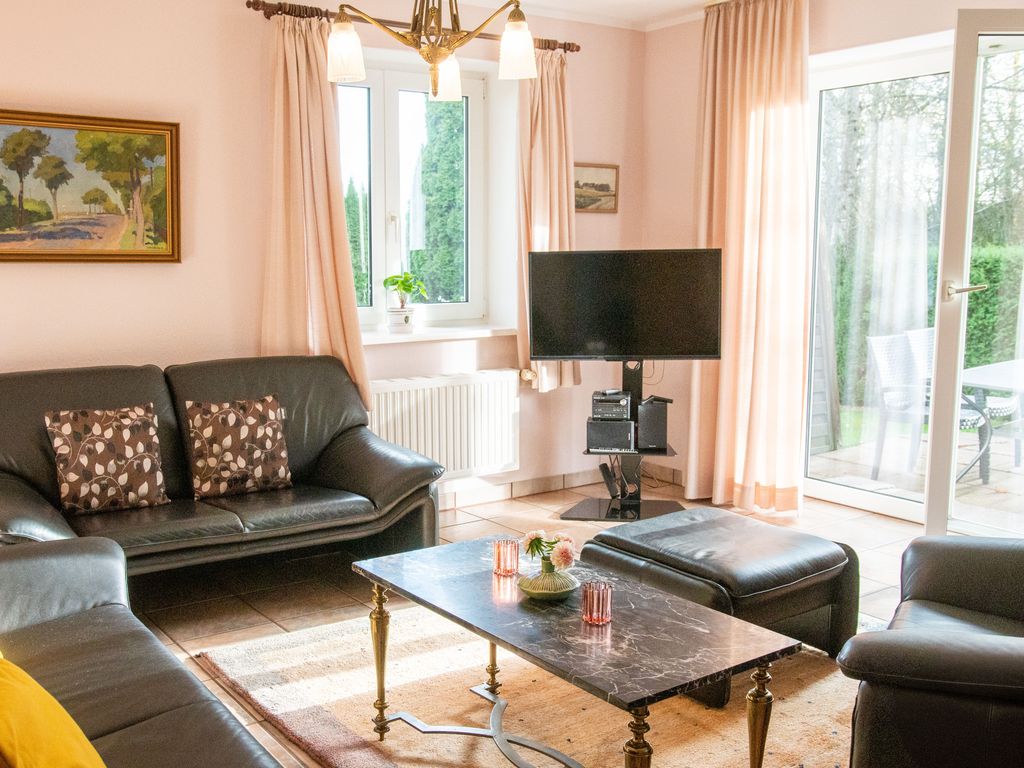 Wohnzimmer Wohnung Backhaus Ferienhof Baustrup