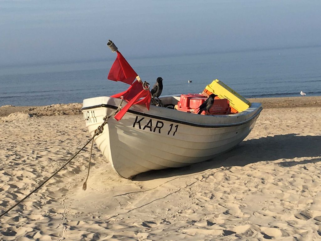 Strand Karlshagen - Der feinsandige Ostseestrand ist bequem zu Fuß erreichbar und lädt zu erholsamen Strandtagen und ausgedehnten Spaziergängen ein.