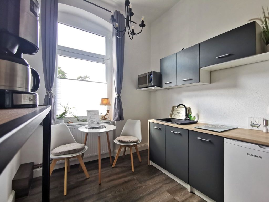 Pantry-Küche im Wohn- und Schlafzimmer