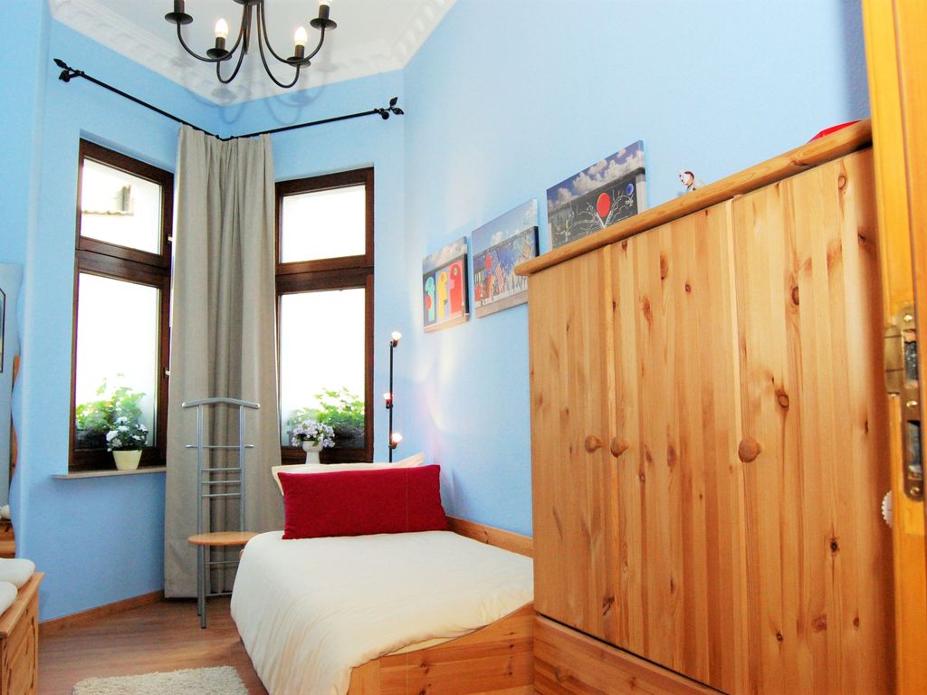 Schlafzimmer in der Ferienwohnung Erholung Pur.