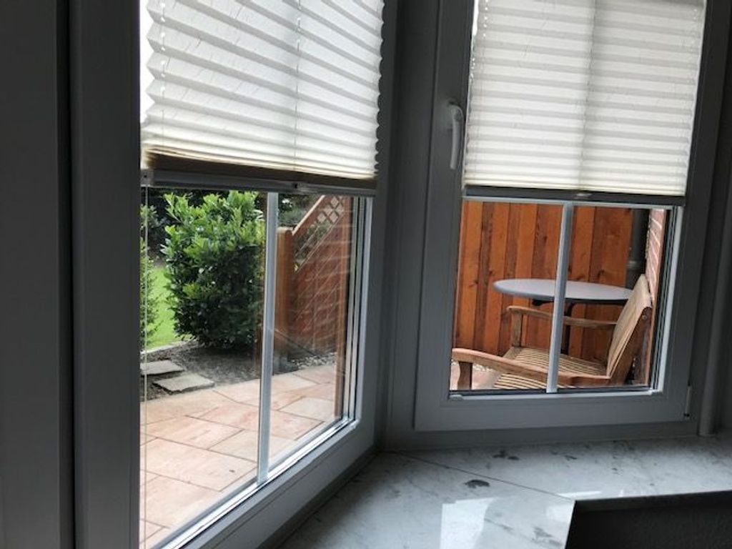 Blick auf die Terasse