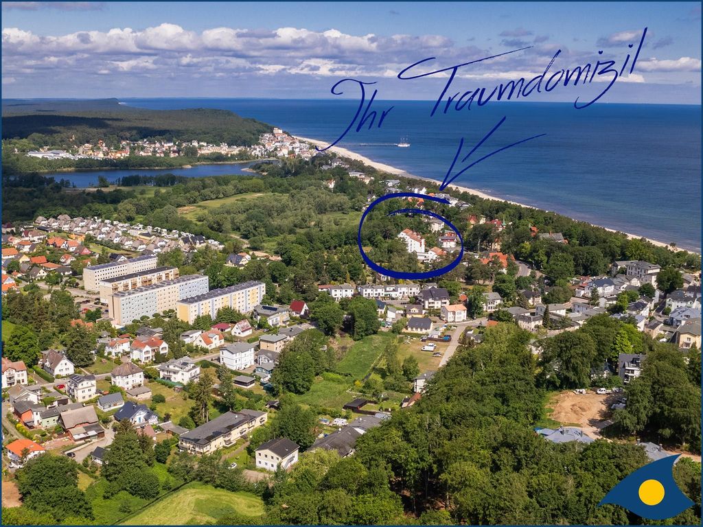 Die Lage der Ferienwohnung Elias in Heringsdorf