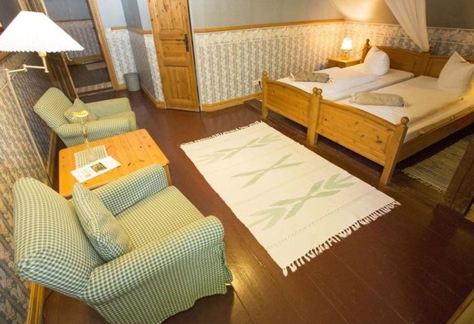 Kolonistenzimmer, DU/WC, Früh.