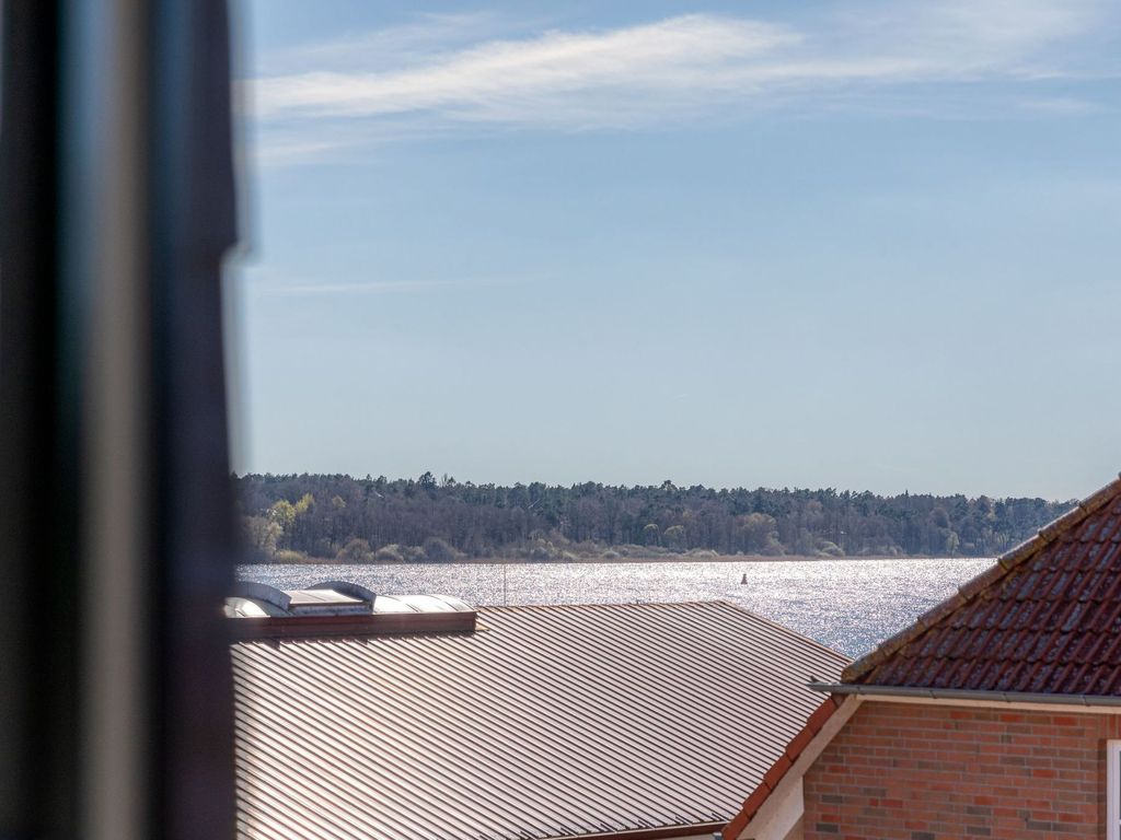 von oben einen schönen Blick auf die Müritz