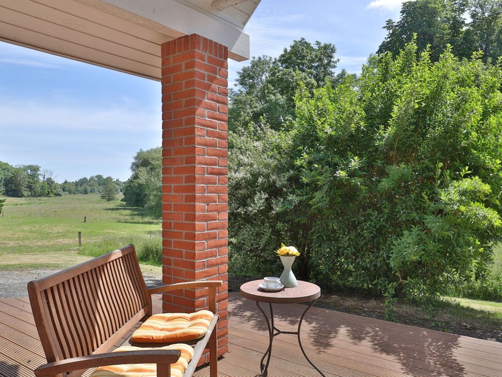 Landhaus Uhlenbusch - Blick auf die wunderschöne Terrasse