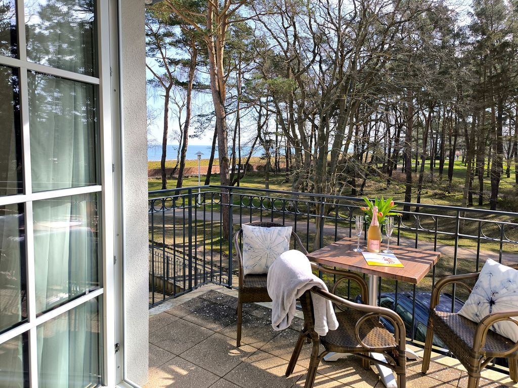 Meerblick vom Balkon