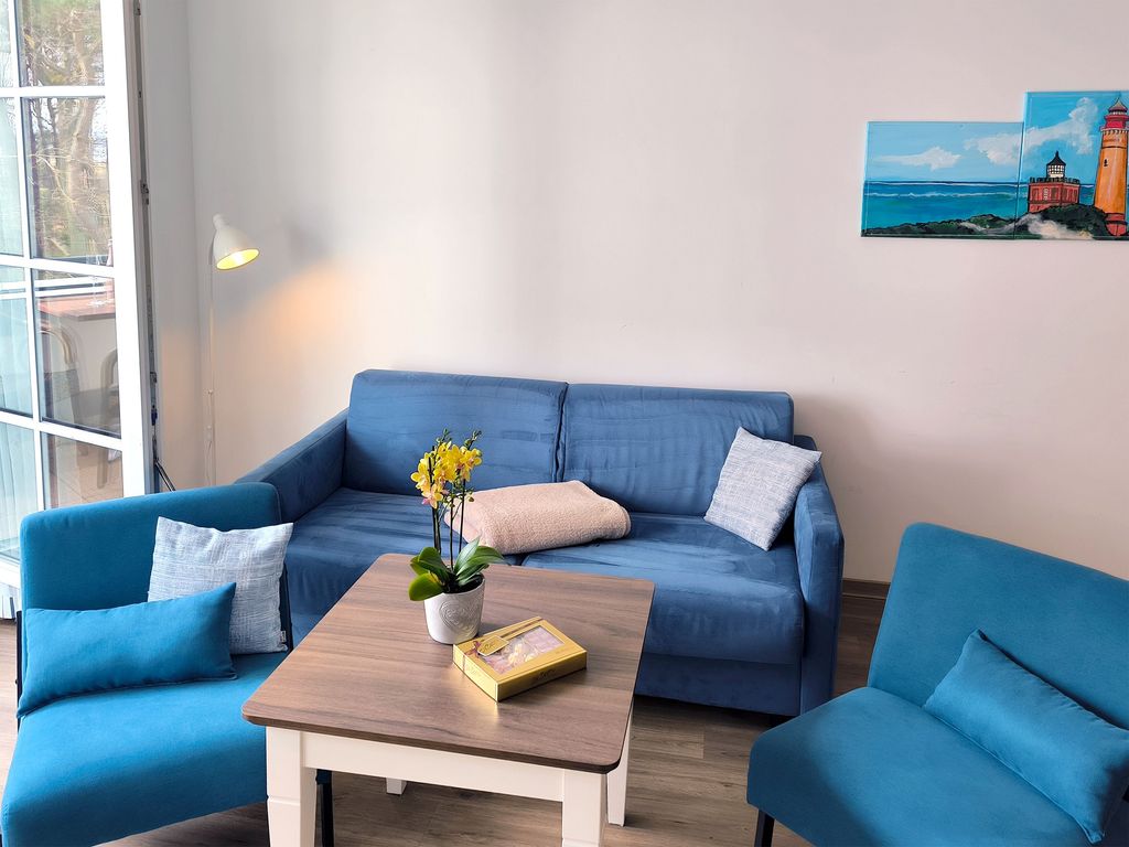 Sitzbereich mit Schlafsofa