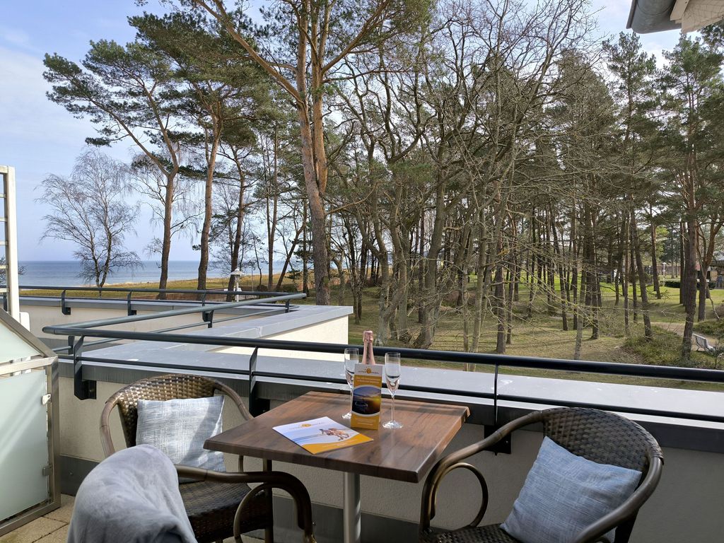 Meerblick vom Balkon
