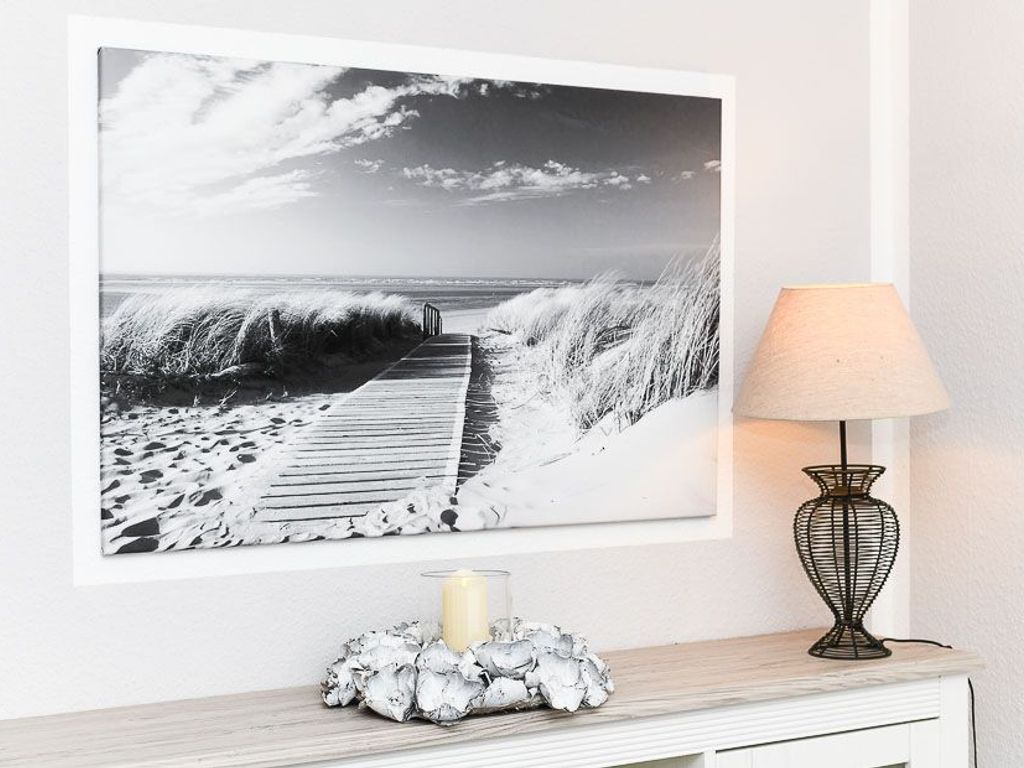 Wohnzimmer mit integriertem Küchenbereich
