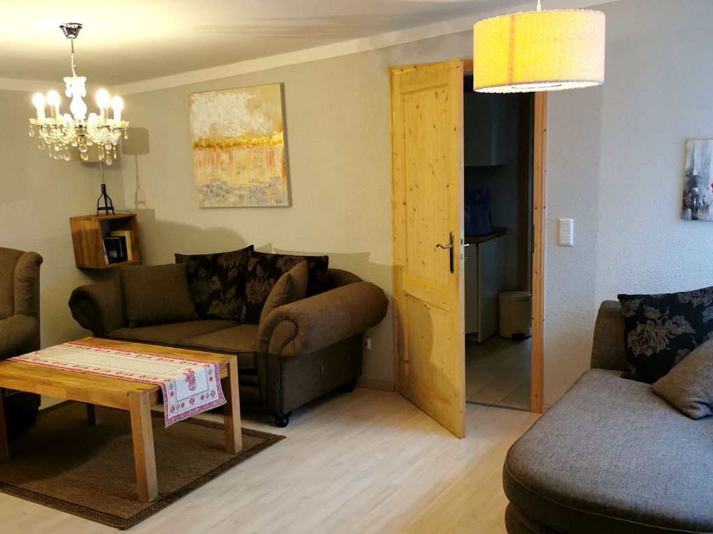 Ferienhaus Hasselstieg: Wohnzimmer