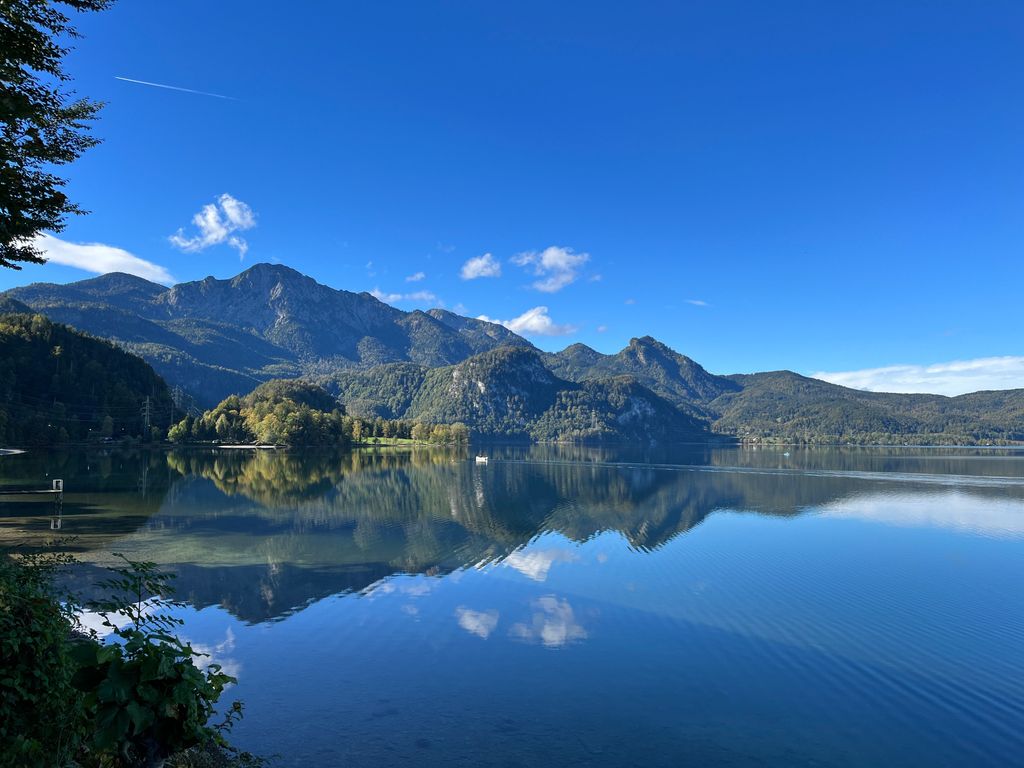 Blick auf den Kochelsee und Herzogstand