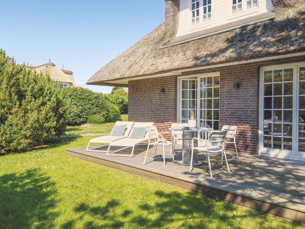 Sonnige Südterrasse in Leuchtturmnähe