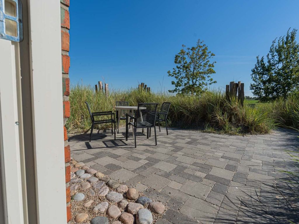 Südterrasse mit Dünengras