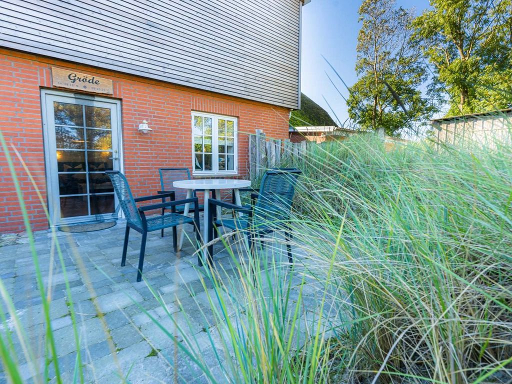 Terrasse mit Dünengras