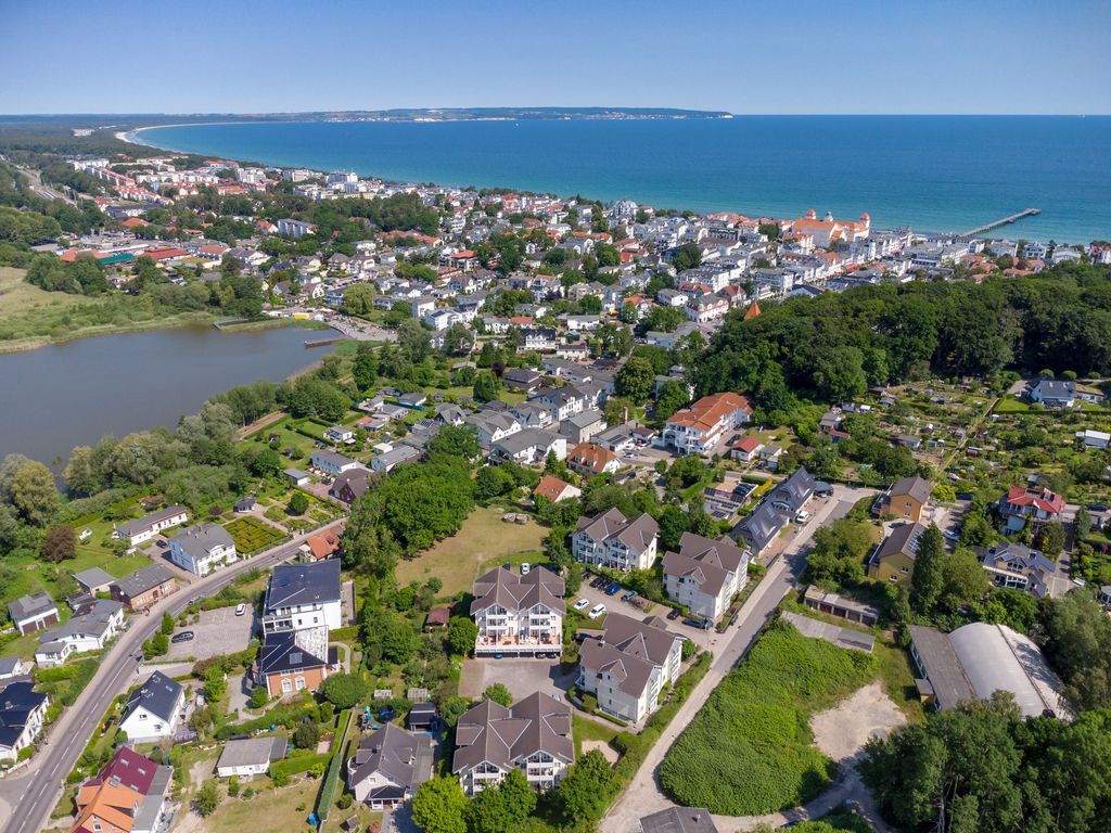 Wohnpark Stadt Hamburg in Binz aus der Vogelperspektive