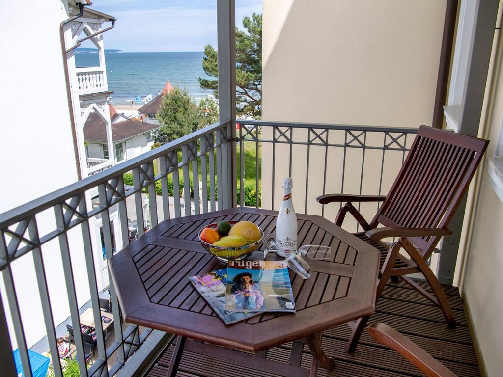 Balkon mit Meerblick