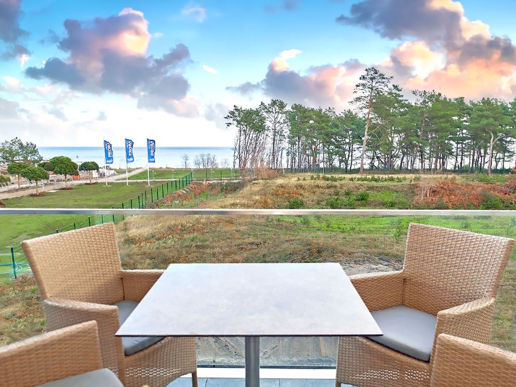 Balkon mit Meerblick