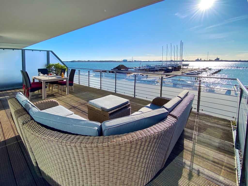 Balkon mit Panoramablick