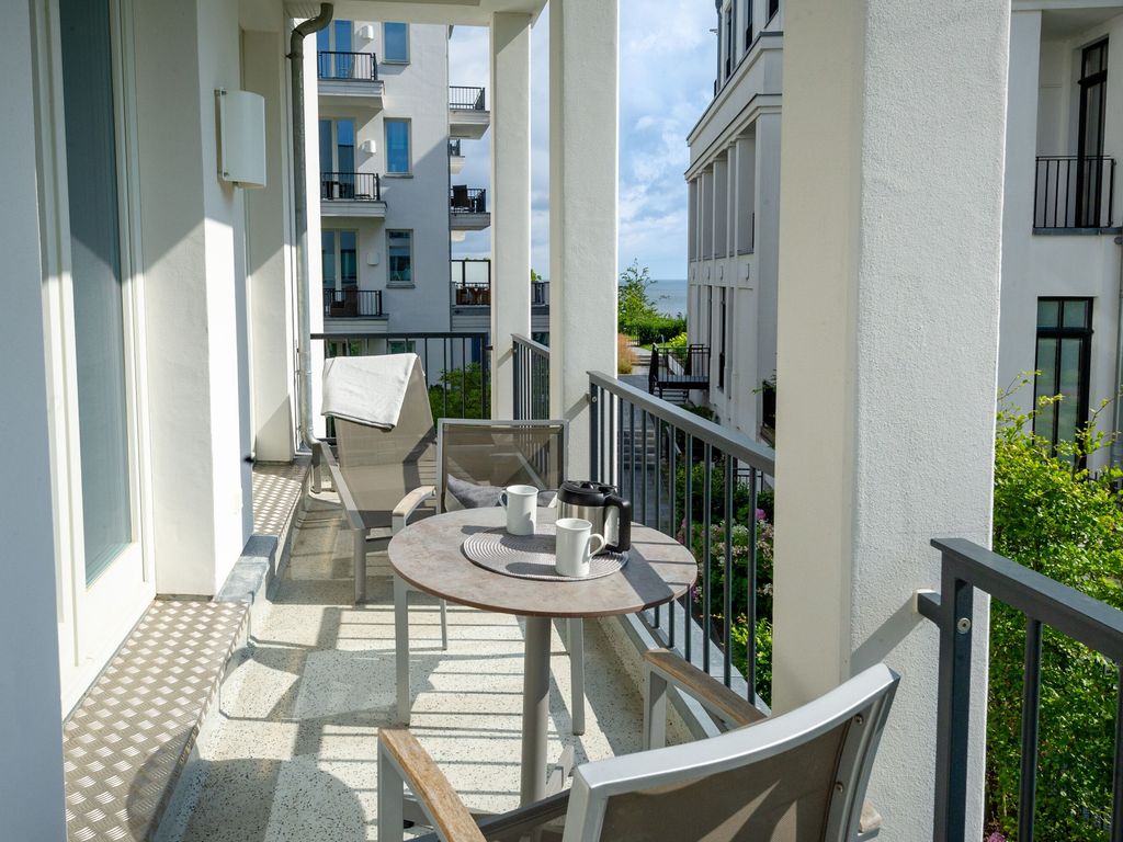 Meerblick vom Balkon