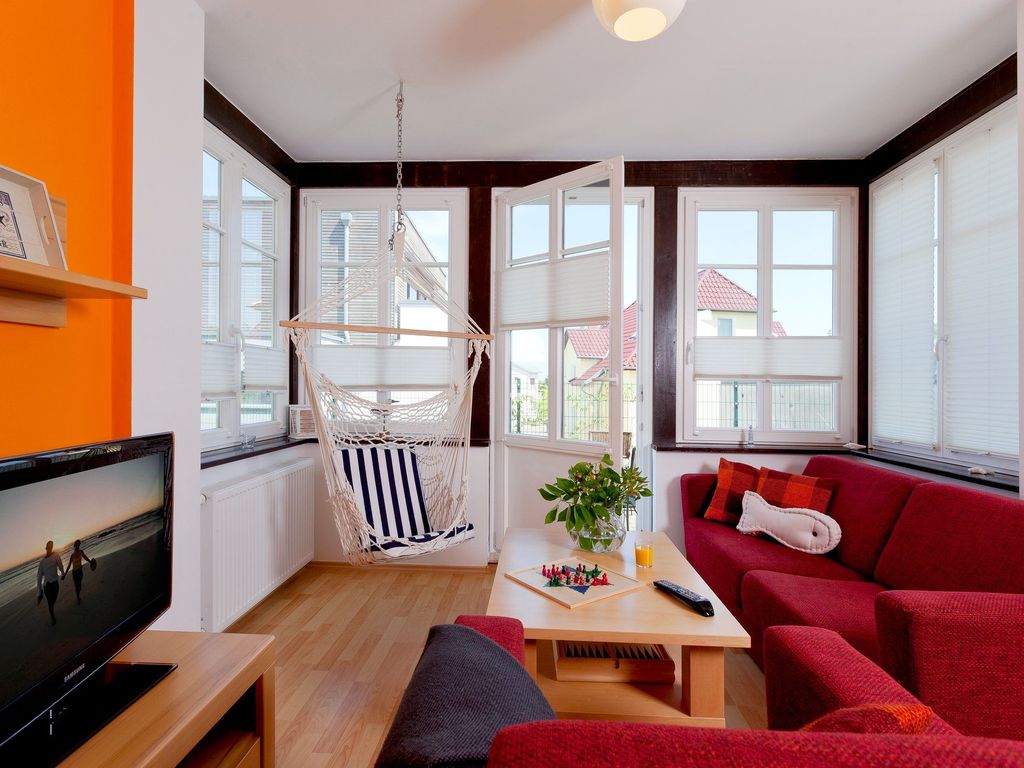 Wohnzimmer mit Terrasse
