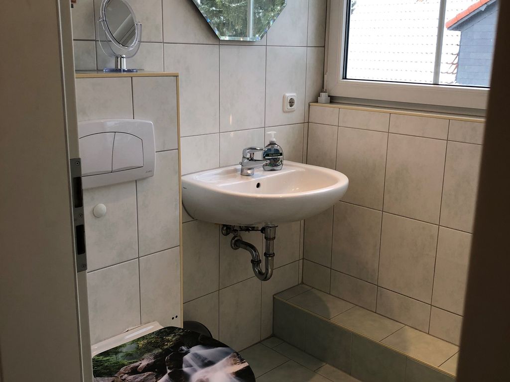 Badezimmer im Obergeschoss