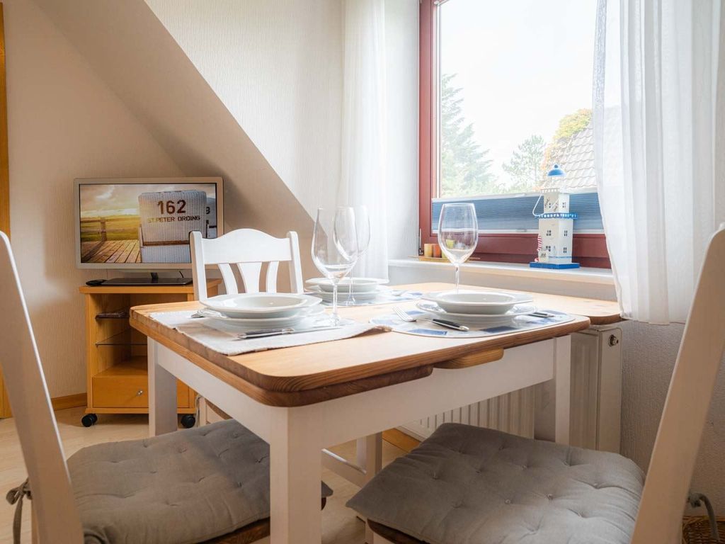 Essbereich im Wohnzimmer