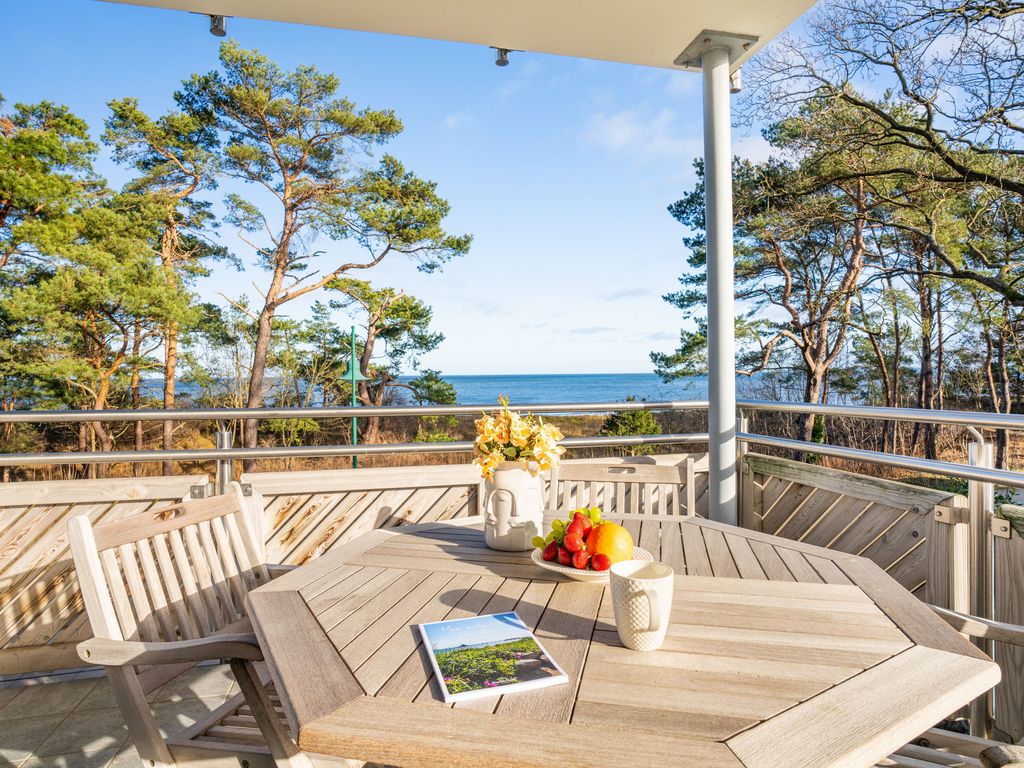 Balkon mit Meerblick
