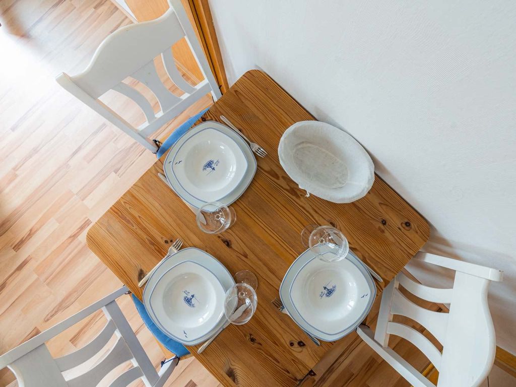 Essbereich im Wohnzimmer