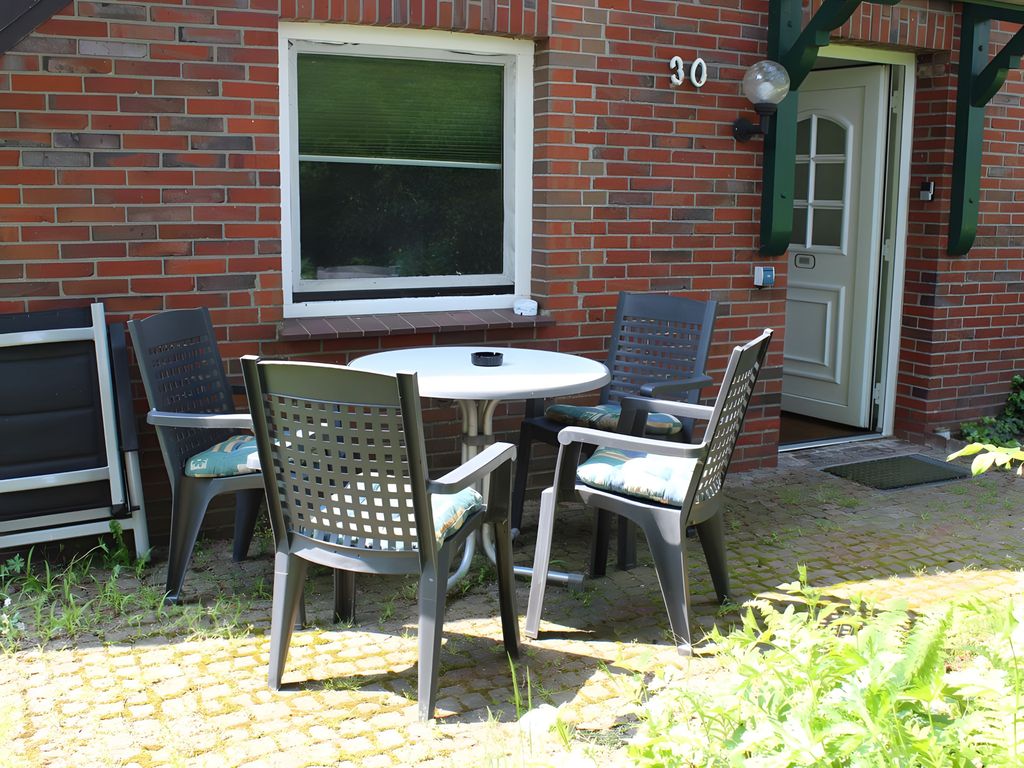 Terrasse vor dem Haus