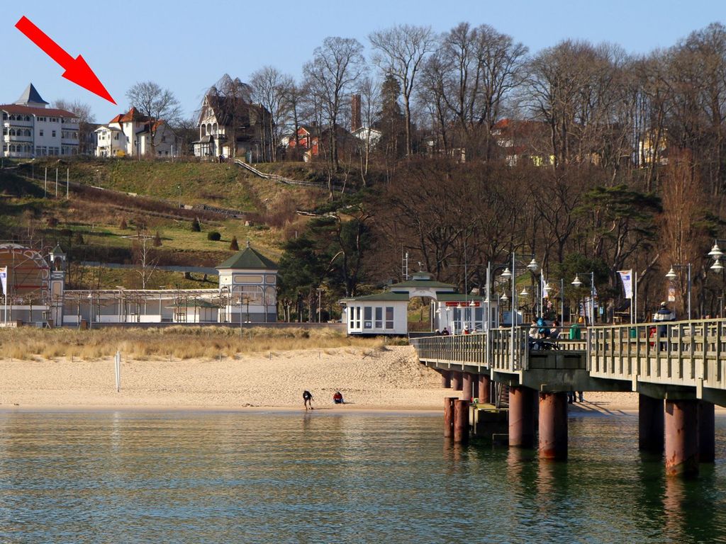 Blick vom Strand