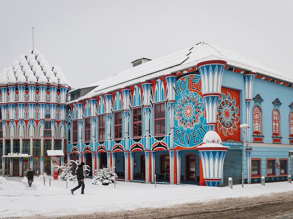Kunsthotel Fuchspalast, Winter