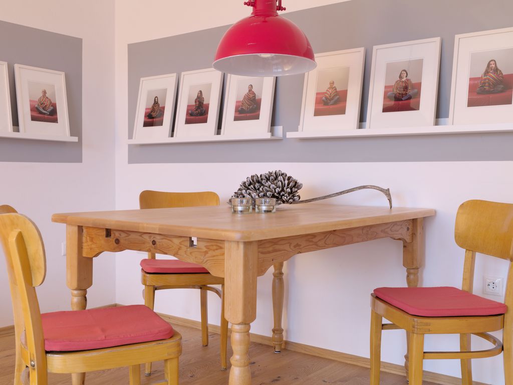 Essbereich im Wohnzimmer