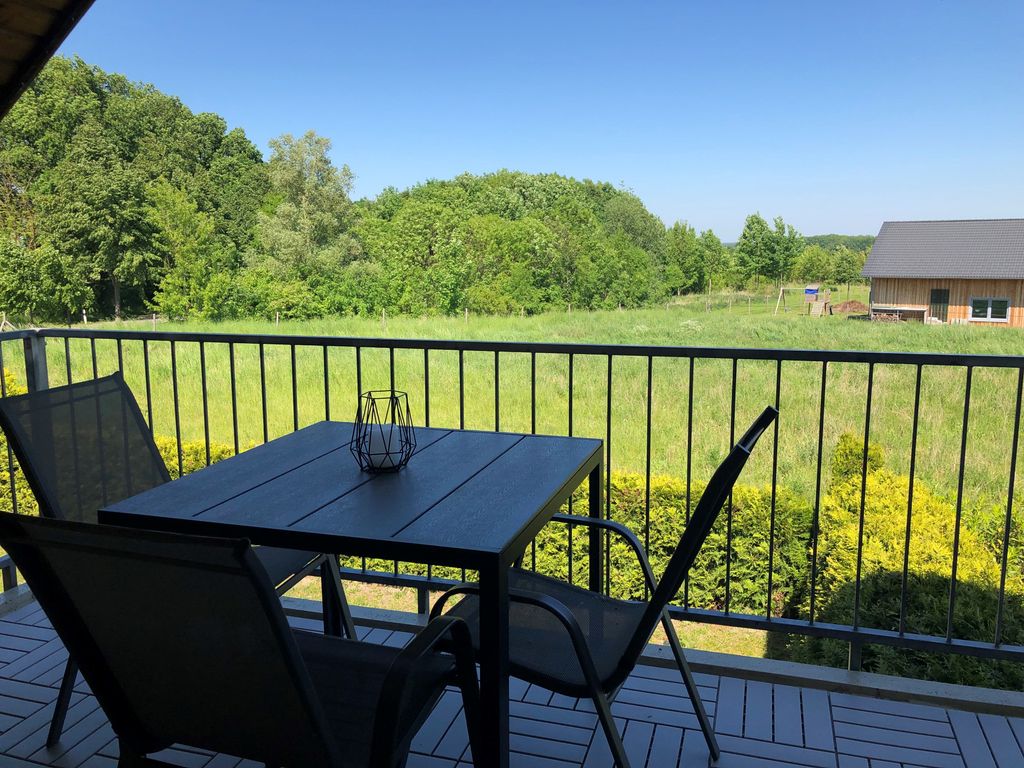 Ausblick vom Balkon