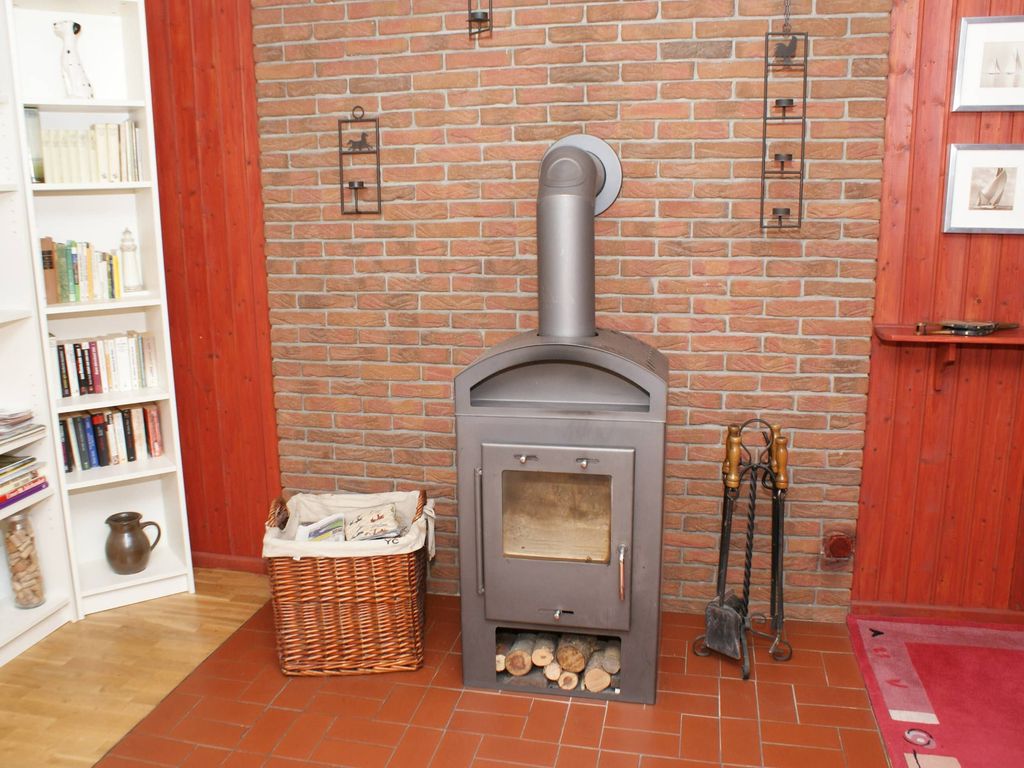 Kamin im Wohnzimmer