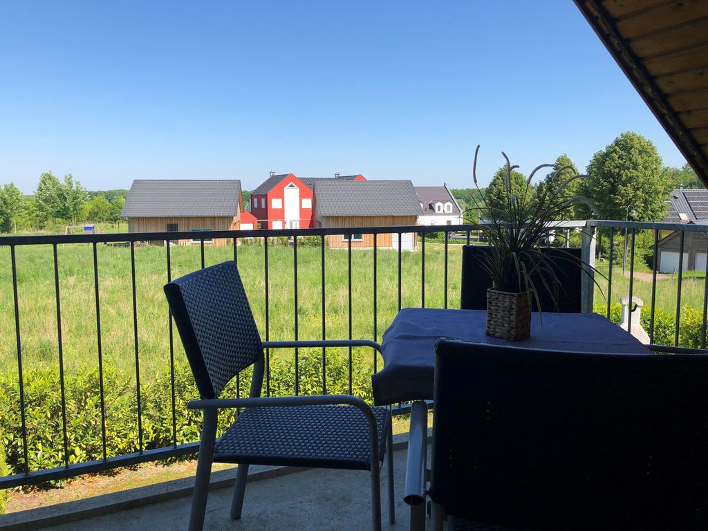 Aussicht vom Balkon