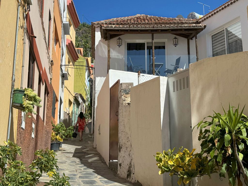 Blick aufs Haus