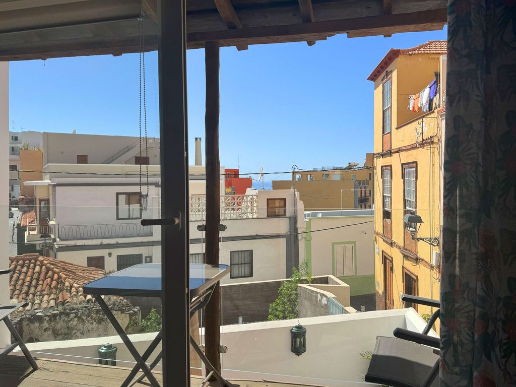 Blick vom Balkon