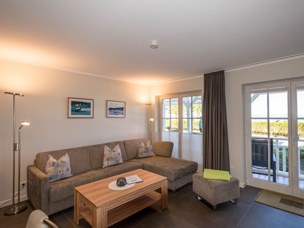 Ferienwohnung 4 im Seeschloss Binz - Wohnbereich
