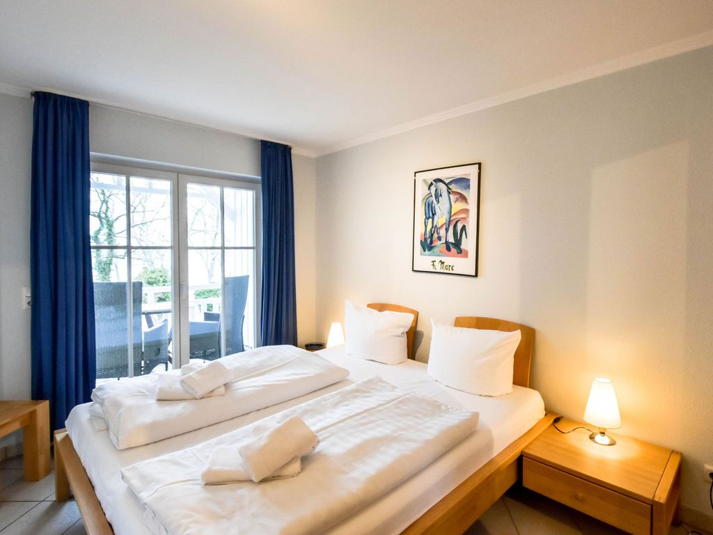 Ferienwohnung 26 im Seeschloss Binz - Schlafzimmer
