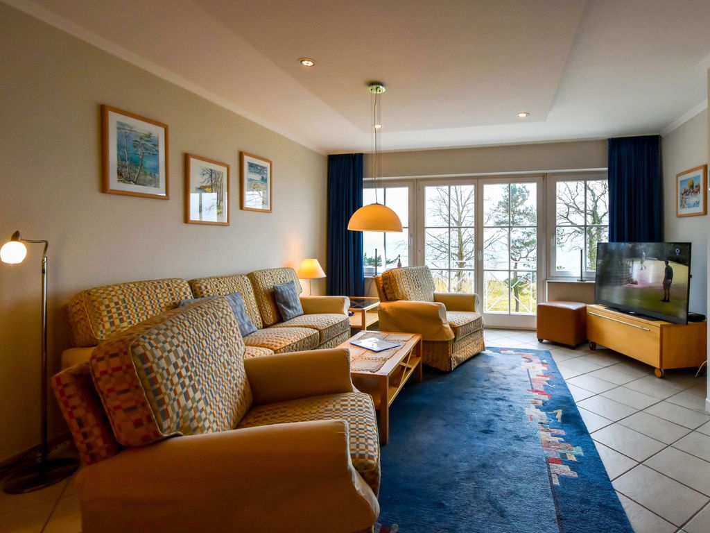 Ferienwohnung 26 im Seeschloss Binz - Wohnbereich