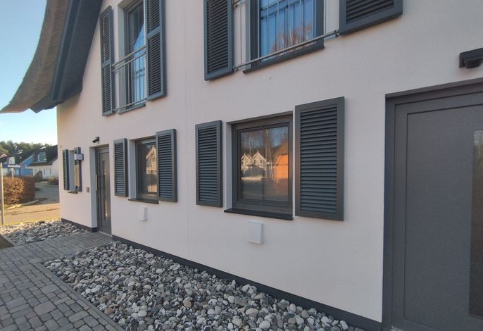 Ferienhaus Deich Frida unter Reet mit 3 SZ; Strand nah!