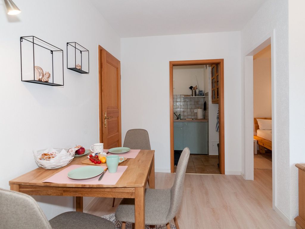 Ferienwohnung Rotkehlchen, Bad Wiessee, Essbereich