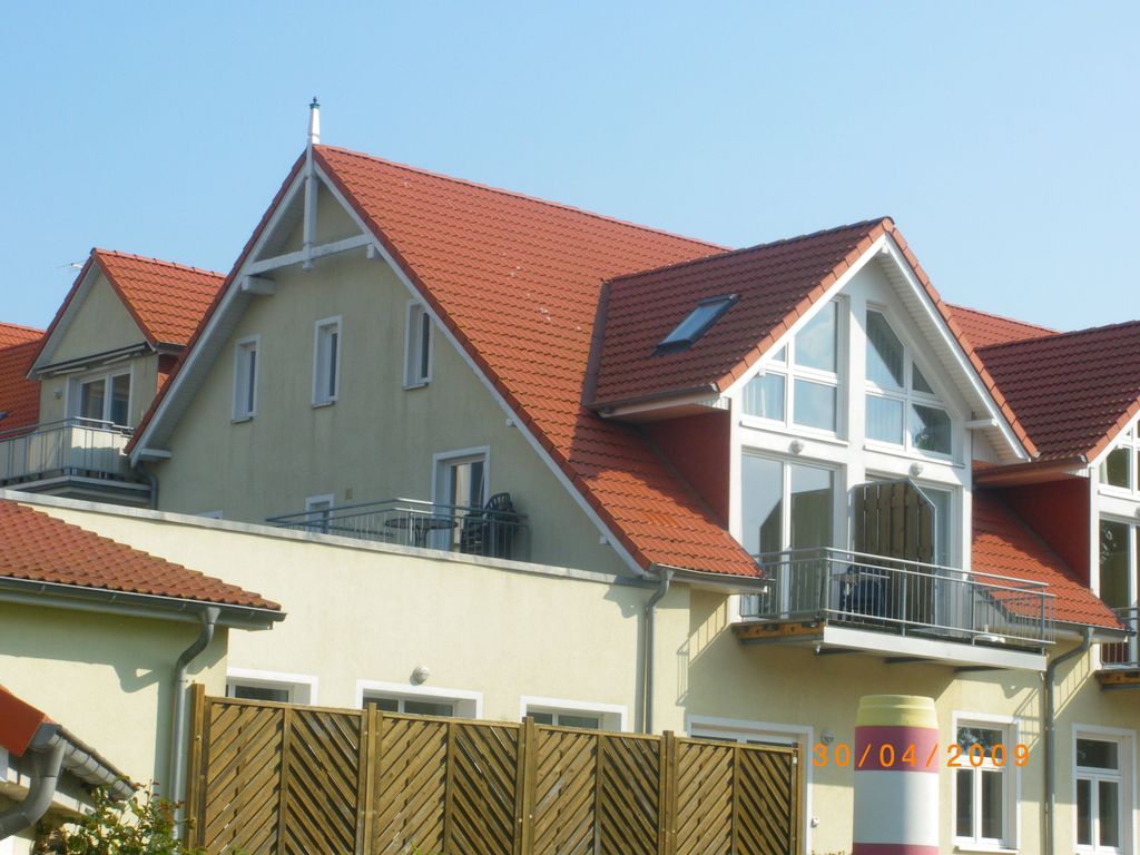 Blick zur Wohnung
