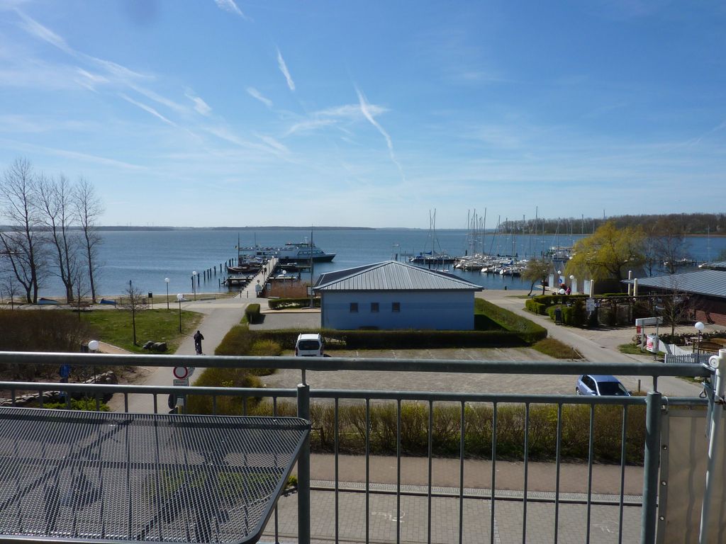 Blick vom Balkon