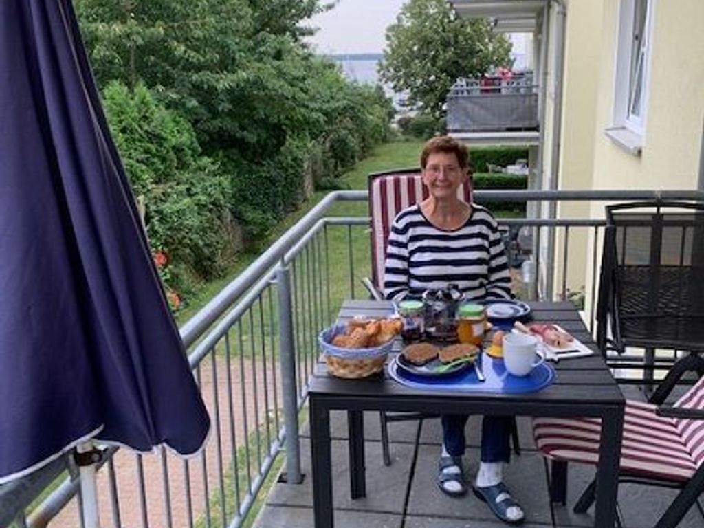 Balkon 1. Etage mit Ausblick