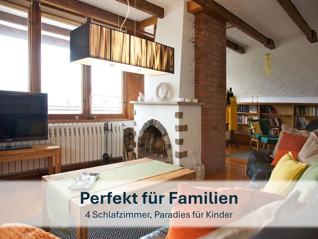 Perfekt für Familien: 4 Schlafzimmer, Paradies für Kinder