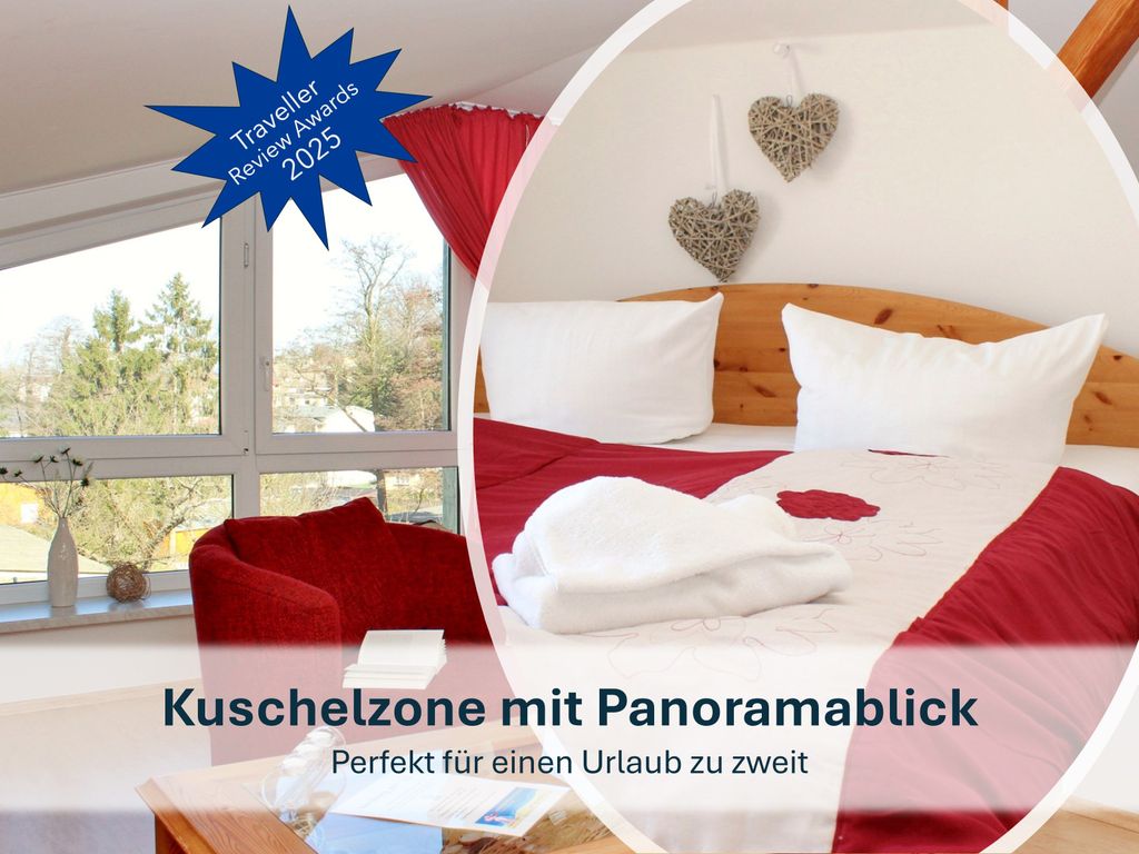 Kuschelzone mit Panoramablick, Perfekt für einen Urlaub zu zweit