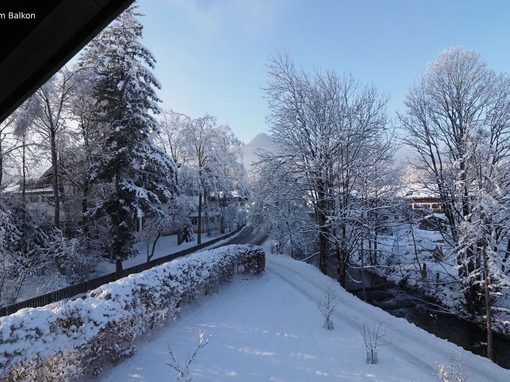 Blick vom Balkon