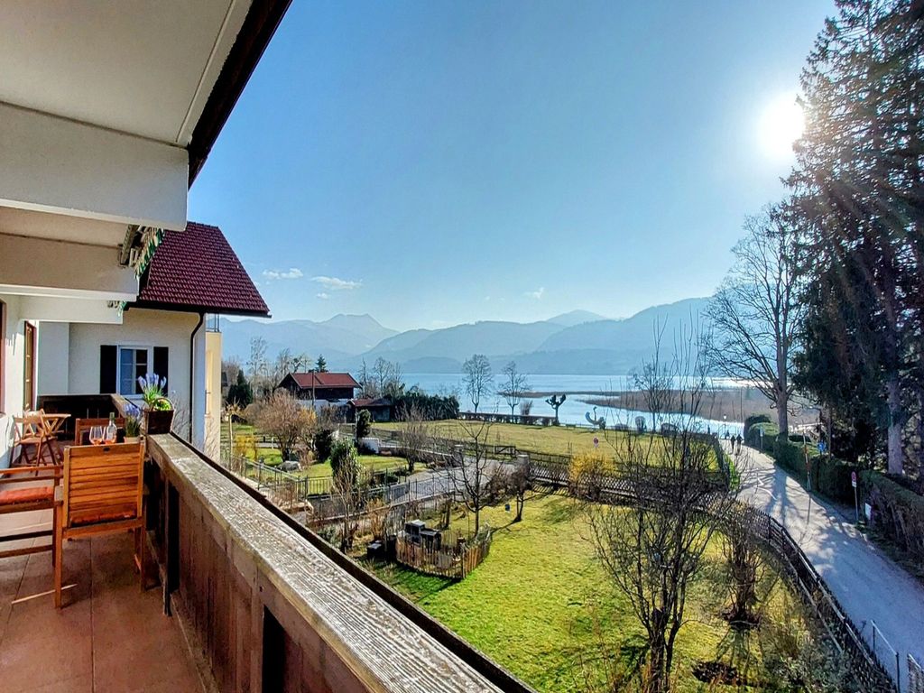 Ferienwohnung Hornsteiner, Seeblick vom Balkon
